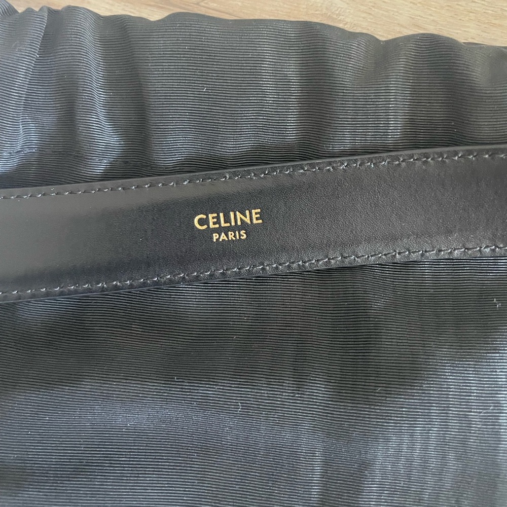 MEDIUM 25MM TRIOMPHE BELT IN TAURILLON LEATHER - Picture 5 of 6